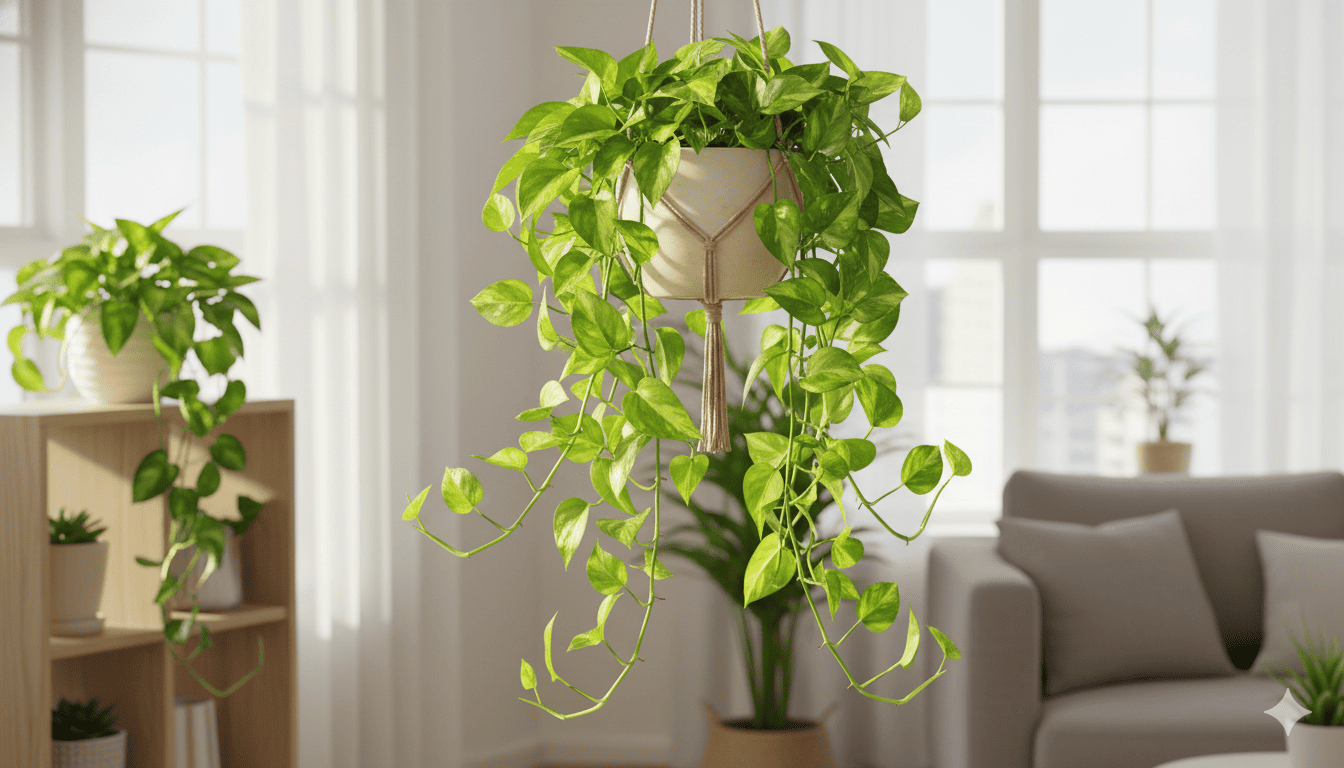 Golden Pothos - Trailing Houseplant